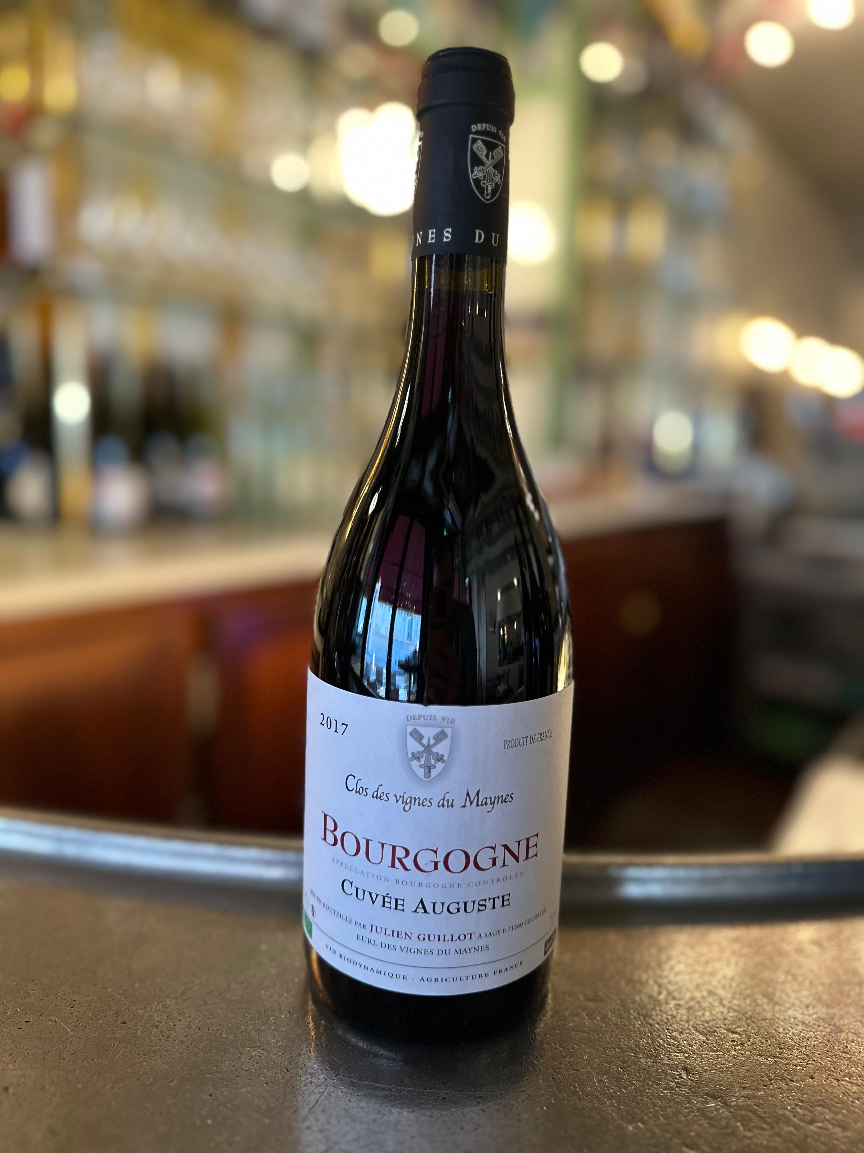 Image of Bourgogne Auguste 2017 bottle